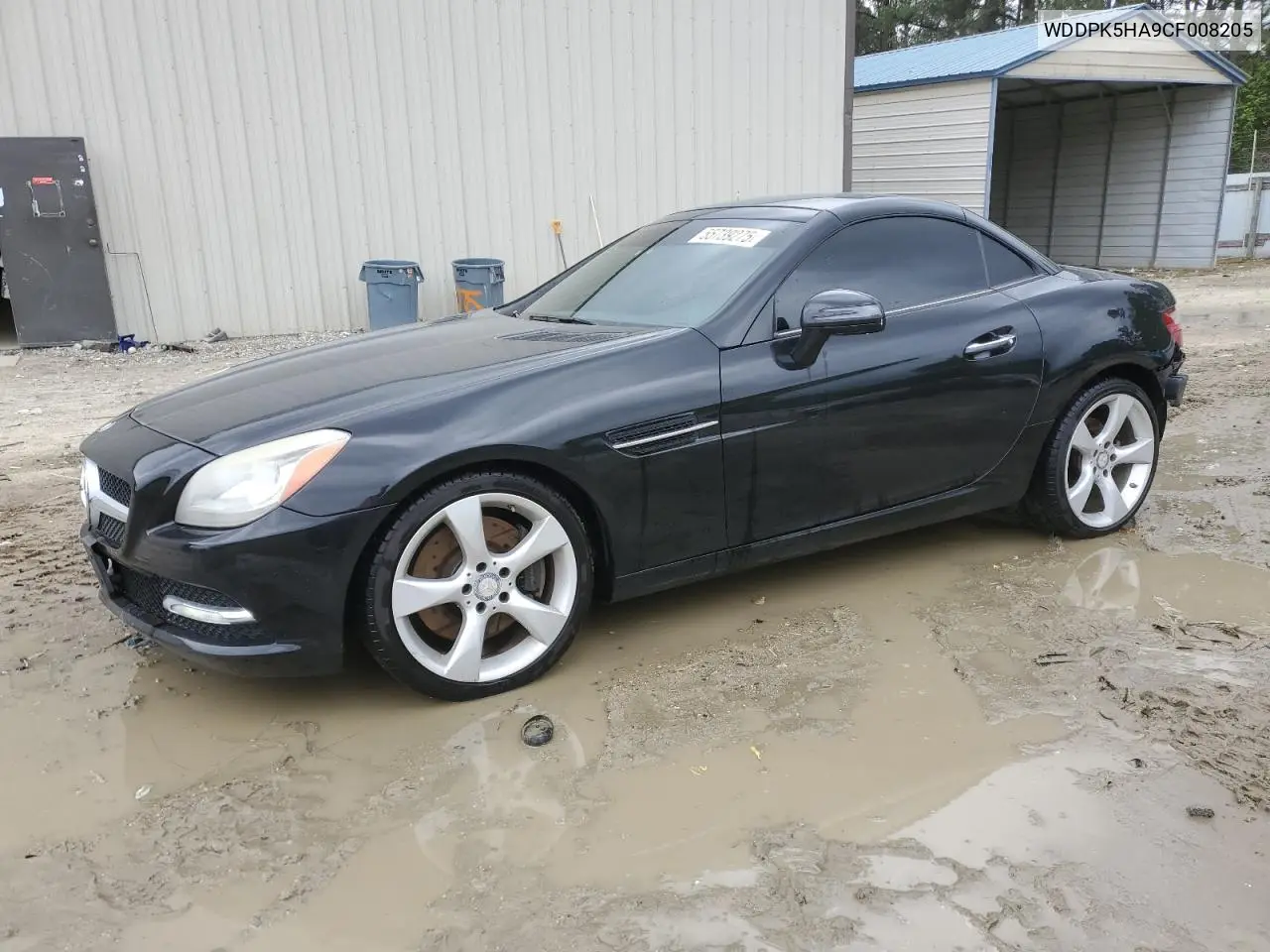 2012 Mercedes-Benz Slk 350 VIN: WDDPK5HA9CF008205 Lot: 55739275