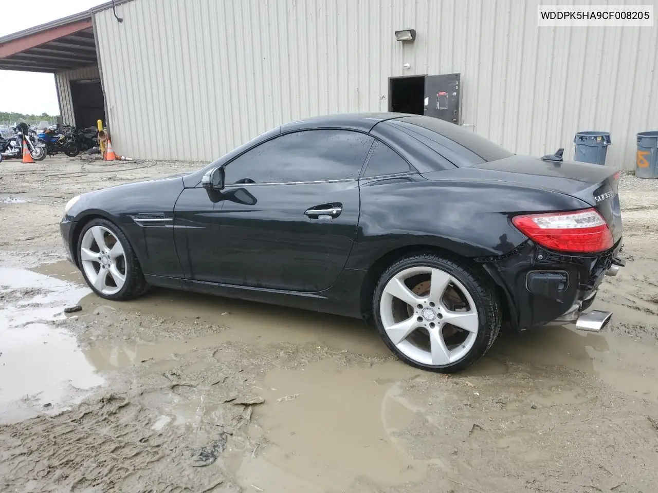 2012 Mercedes-Benz Slk 350 VIN: WDDPK5HA9CF008205 Lot: 55739275