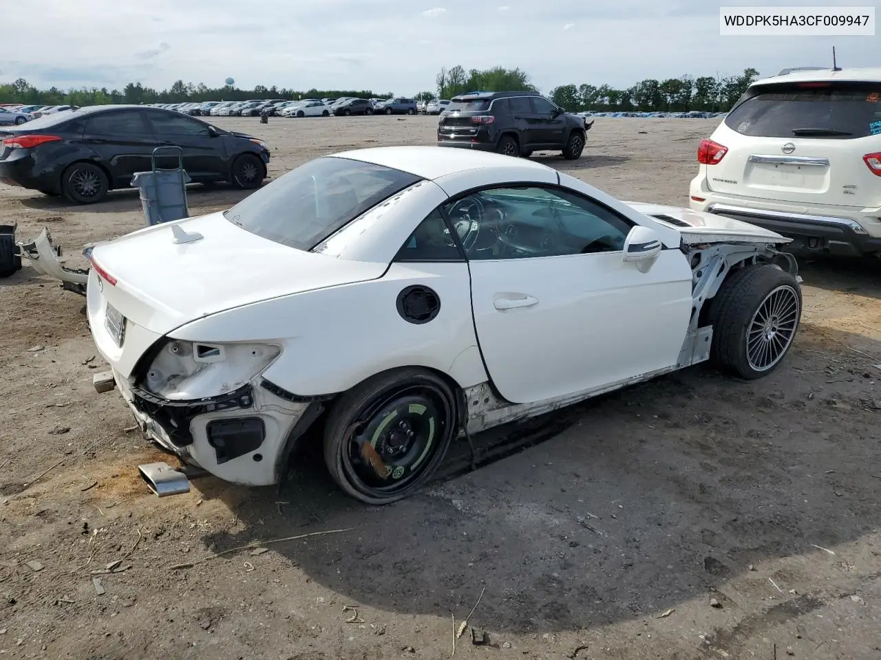 2012 Mercedes-Benz Slk 350 VIN: WDDPK5HA3CF009947 Lot: 55843555