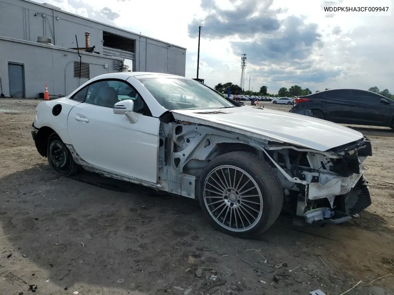 2012 Mercedes-Benz Slk 350 VIN: WDDPK5HA3CF009947 Lot: 55843555