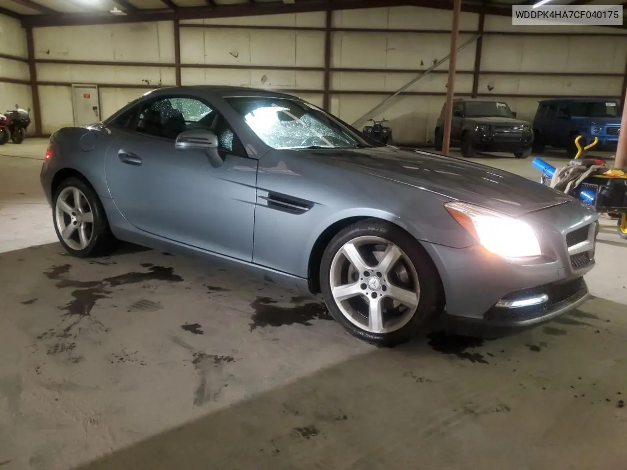 2012 Mercedes-Benz Slk 250 VIN: WDDPK4HA7CF040175 Lot: 57116865