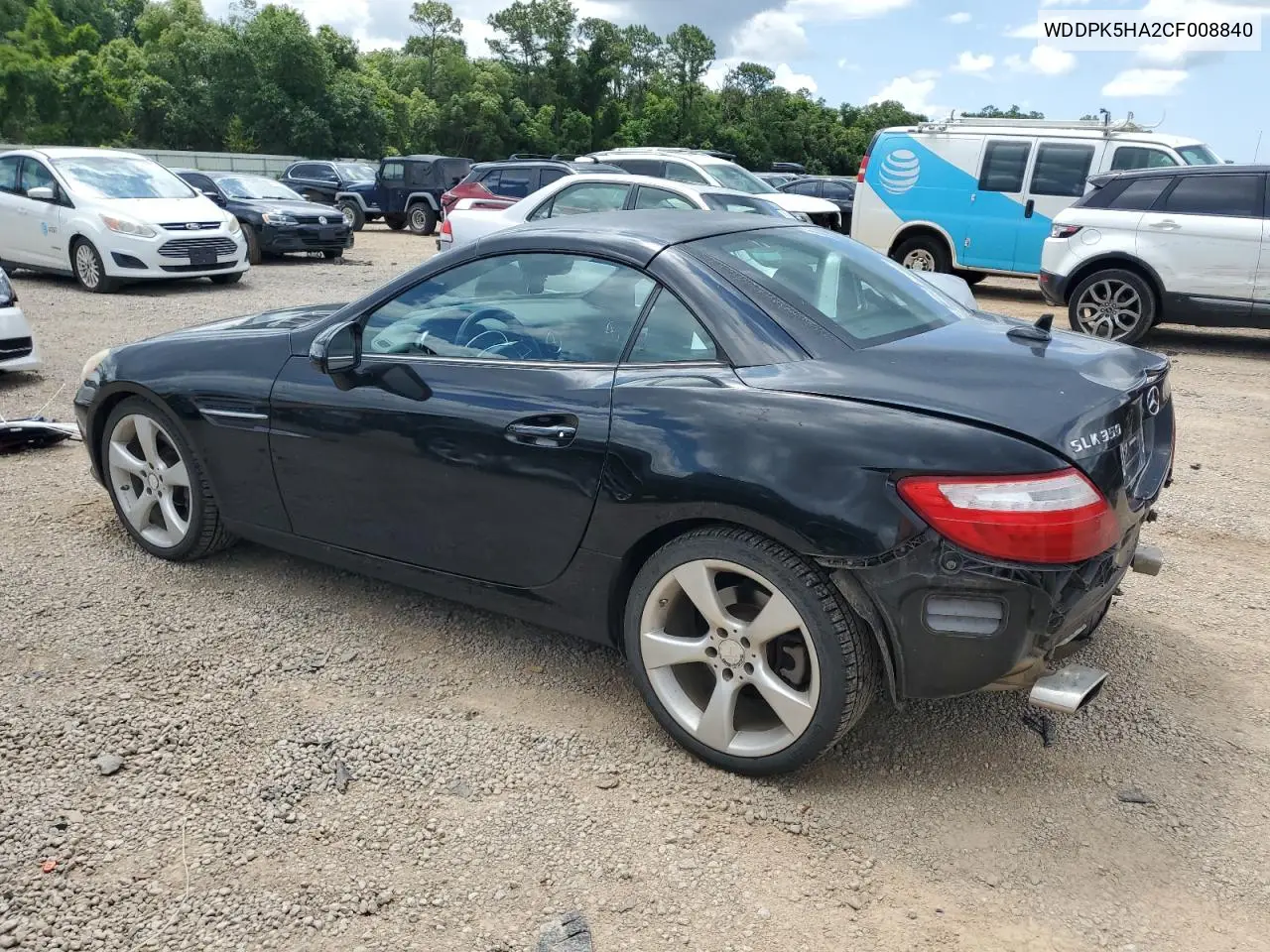 2012 Mercedes-Benz Slk 350 VIN: WDDPK5HA2CF008840 Lot: 59304205