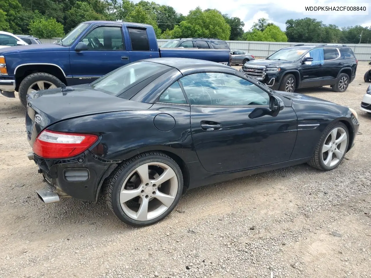 2012 Mercedes-Benz Slk 350 VIN: WDDPK5HA2CF008840 Lot: 59304205