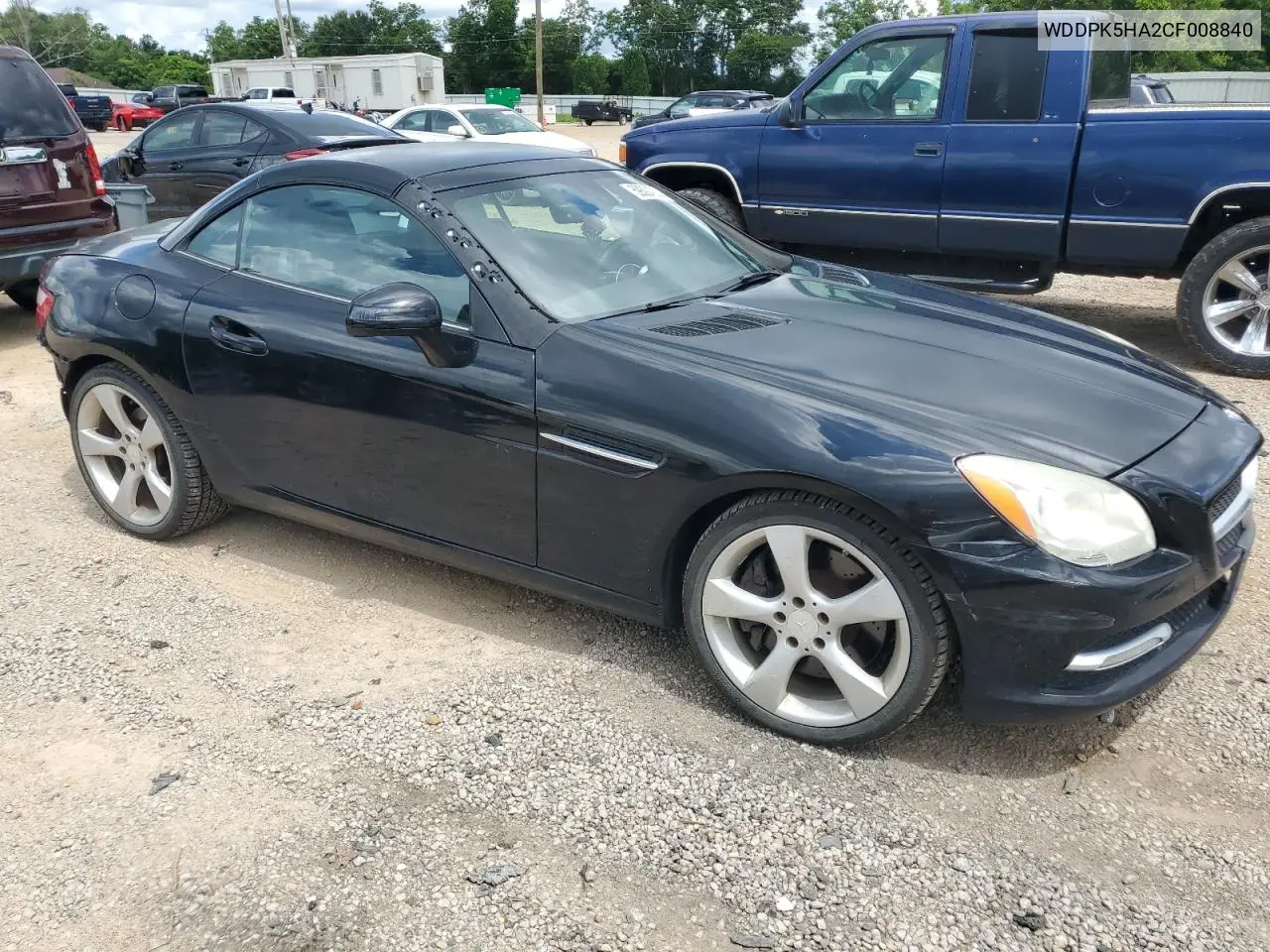 2012 Mercedes-Benz Slk 350 VIN: WDDPK5HA2CF008840 Lot: 59304205