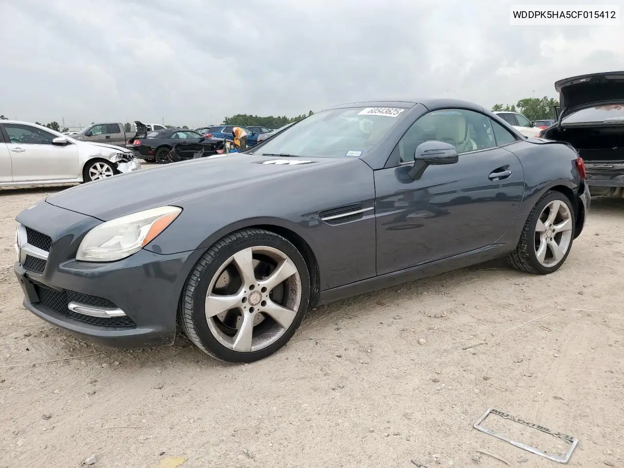 2012 Mercedes-Benz Slk 350 VIN: WDDPK5HA5CF015412 Lot: 60543625