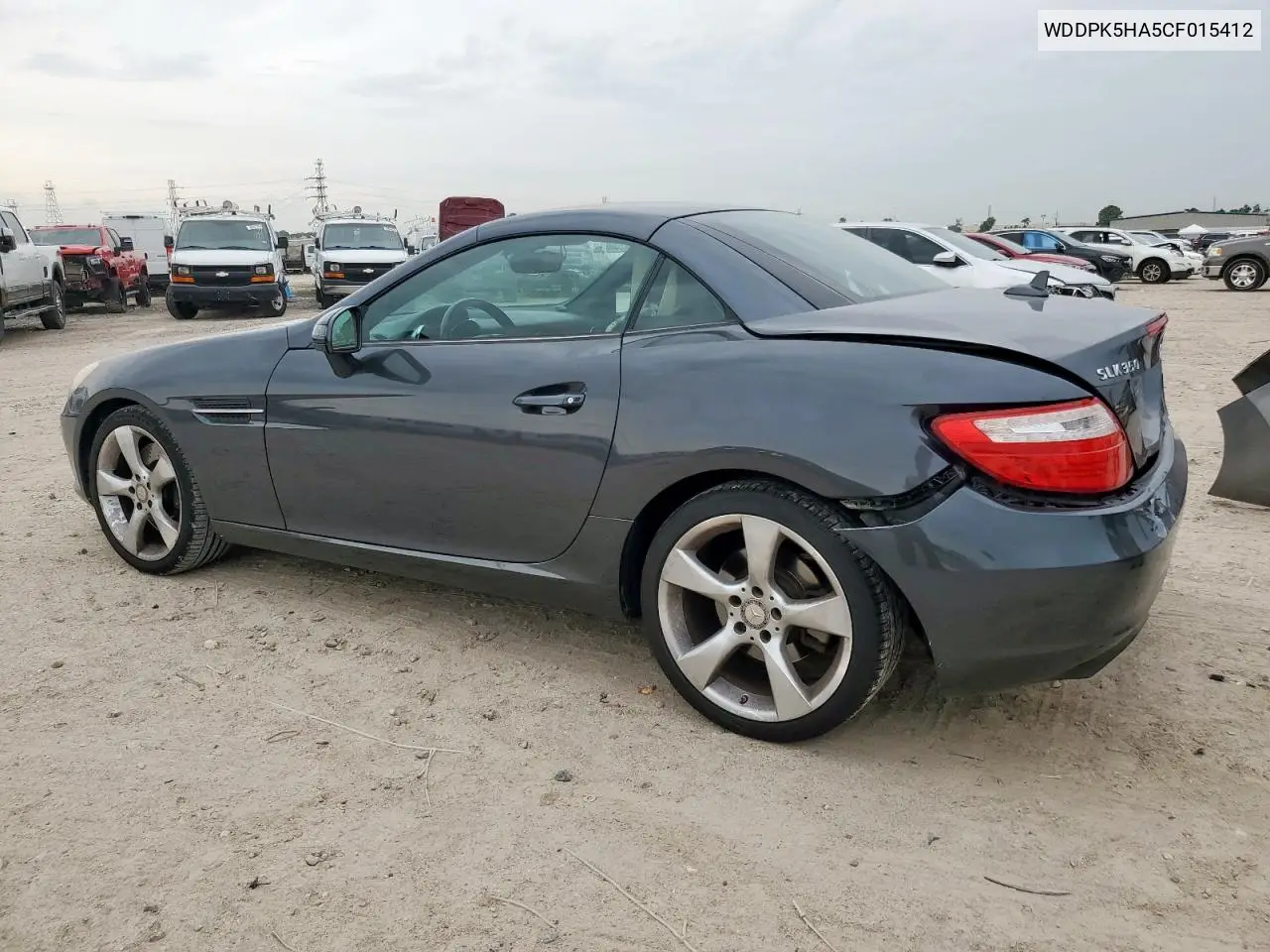 2012 Mercedes-Benz Slk 350 VIN: WDDPK5HA5CF015412 Lot: 60543625