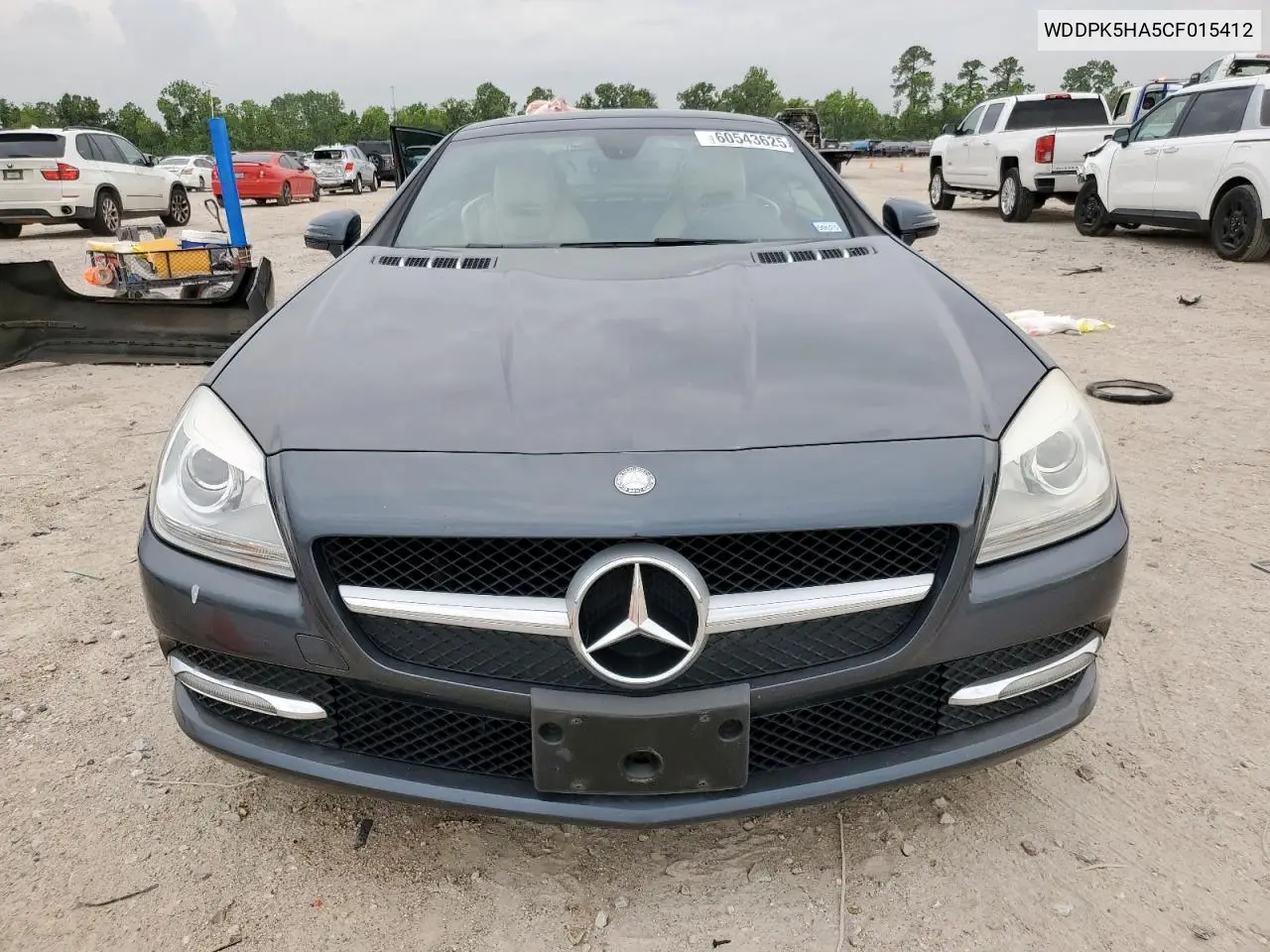 2012 Mercedes-Benz Slk 350 VIN: WDDPK5HA5CF015412 Lot: 60543625