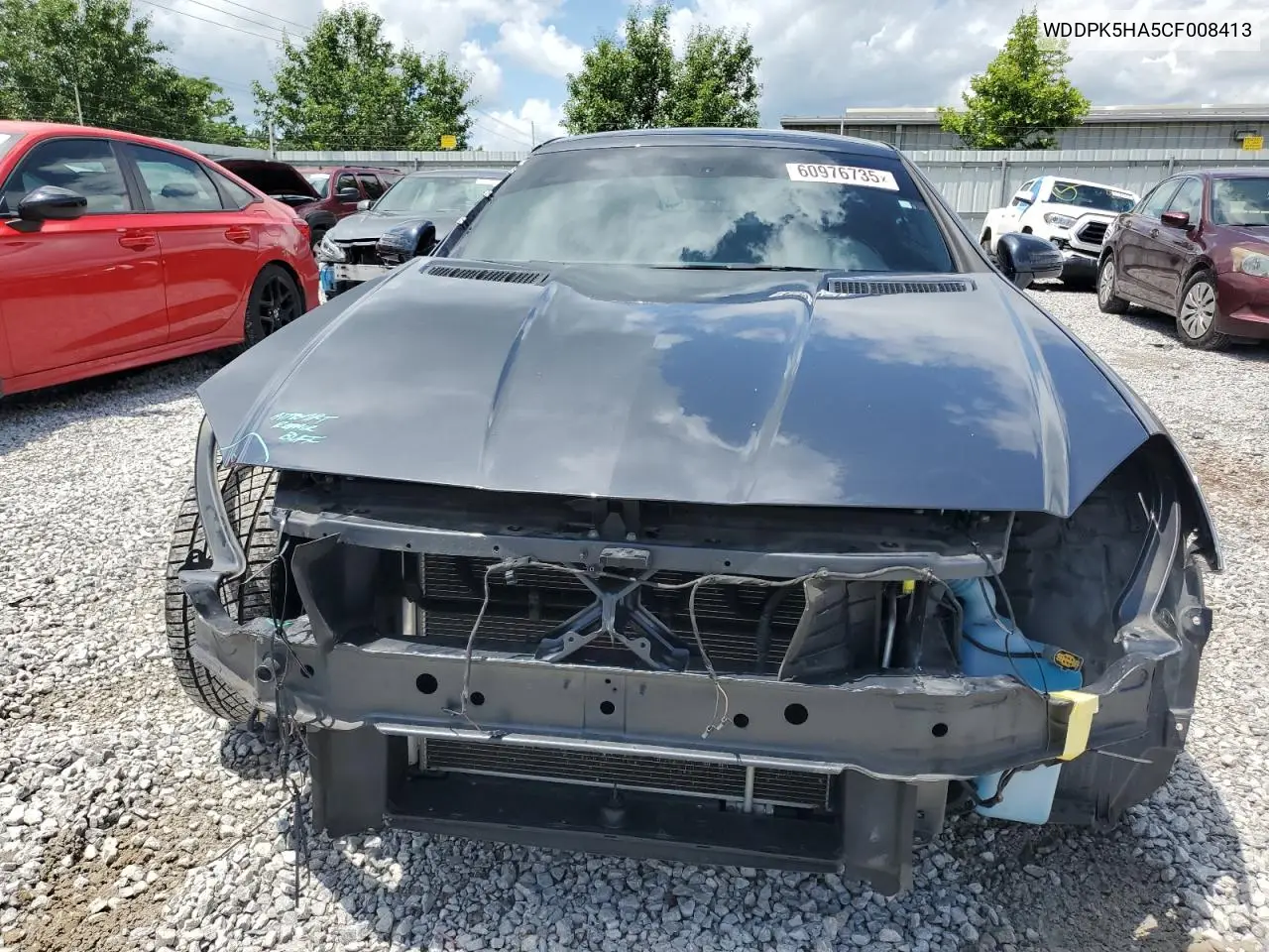 2012 Mercedes-Benz Slk 350 VIN: WDDPK5HA5CF008413 Lot: 60976735