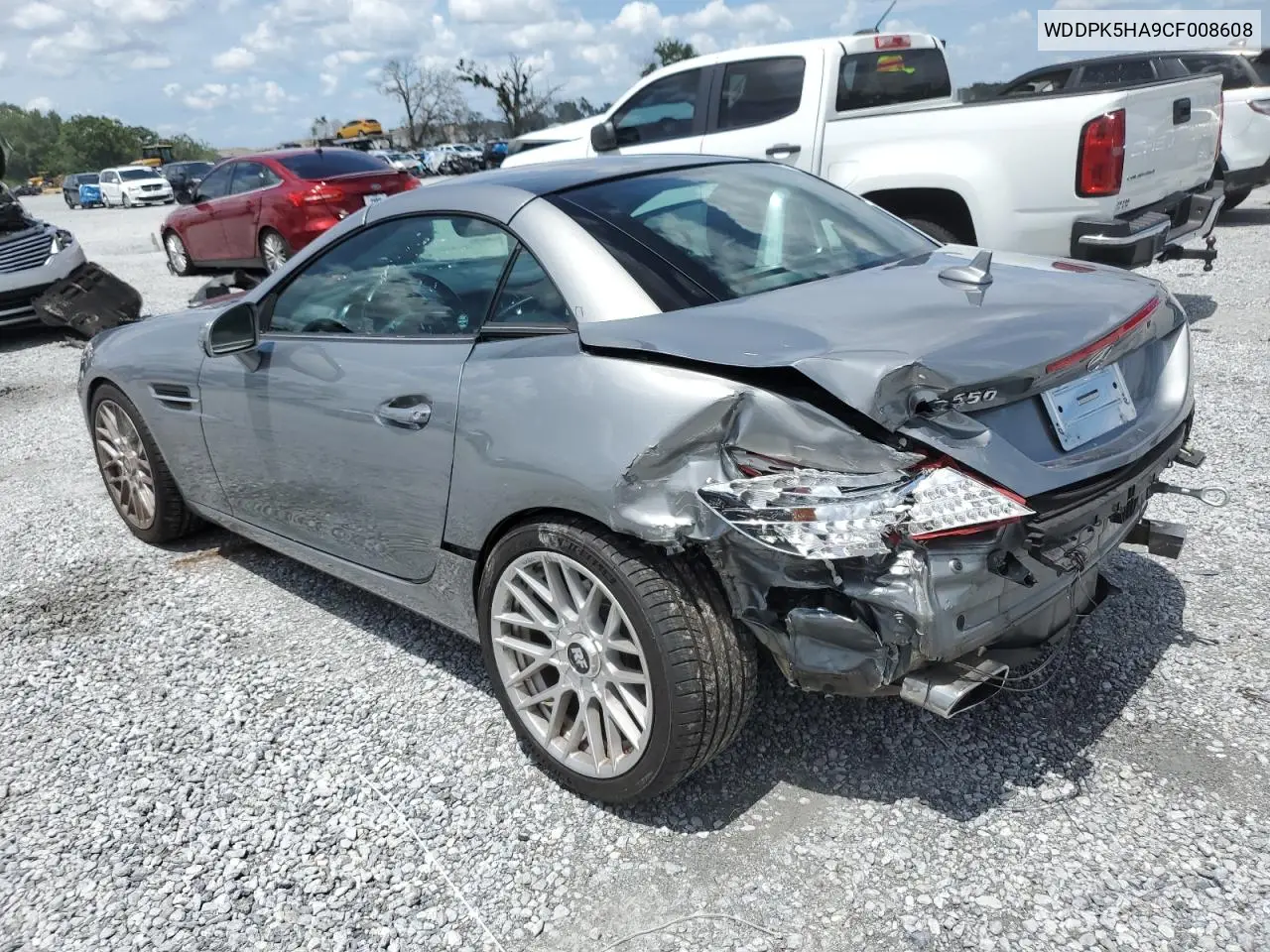 2012 Mercedes-Benz Slk 350 VIN: WDDPK5HA9CF008608 Lot: 61545365