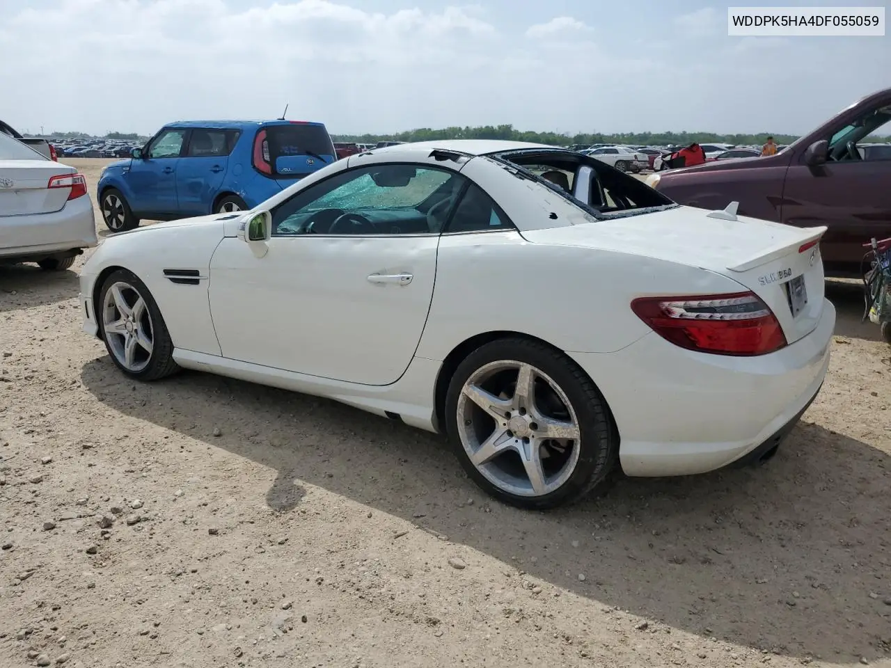 2013 Mercedes-Benz Slk 350 VIN: WDDPK5HA4DF055059 Lot: 51730035