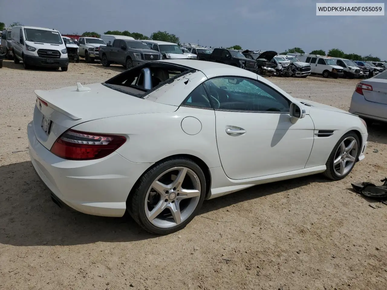 2013 Mercedes-Benz Slk 350 VIN: WDDPK5HA4DF055059 Lot: 51730035