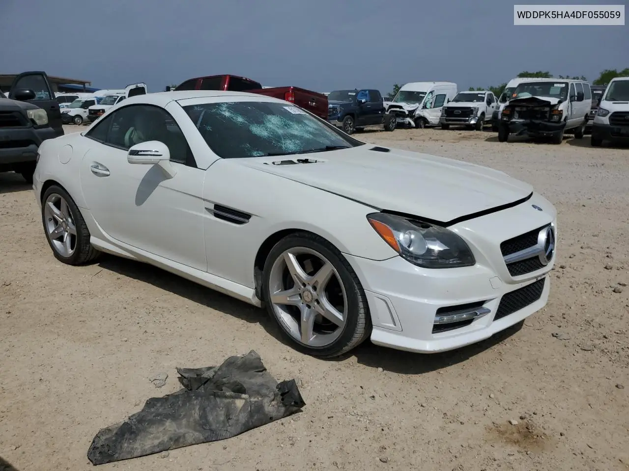 2013 Mercedes-Benz Slk 350 VIN: WDDPK5HA4DF055059 Lot: 51730035