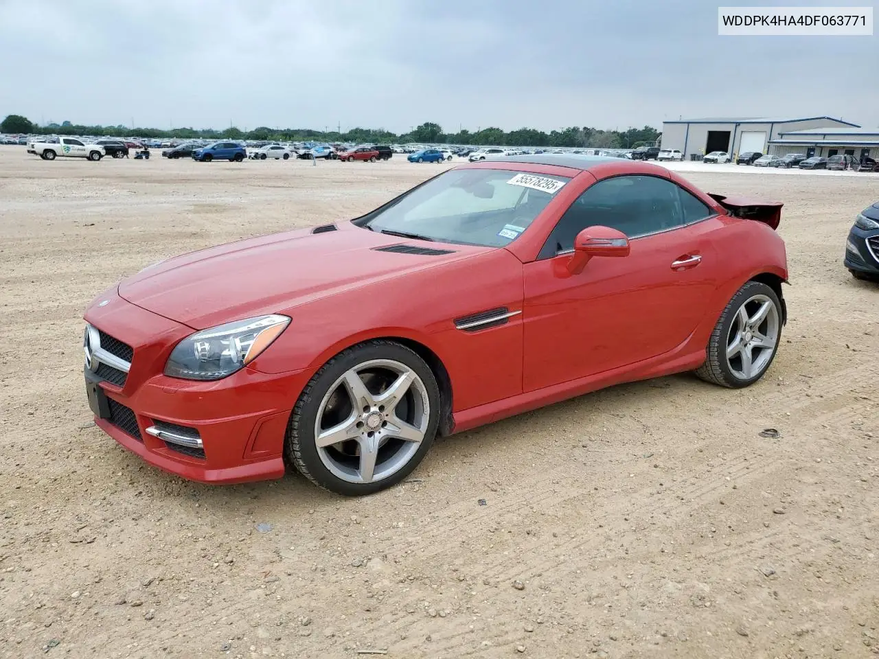 2013 Mercedes-Benz Slk 250 VIN: WDDPK4HA4DF063771 Lot: 55578295
