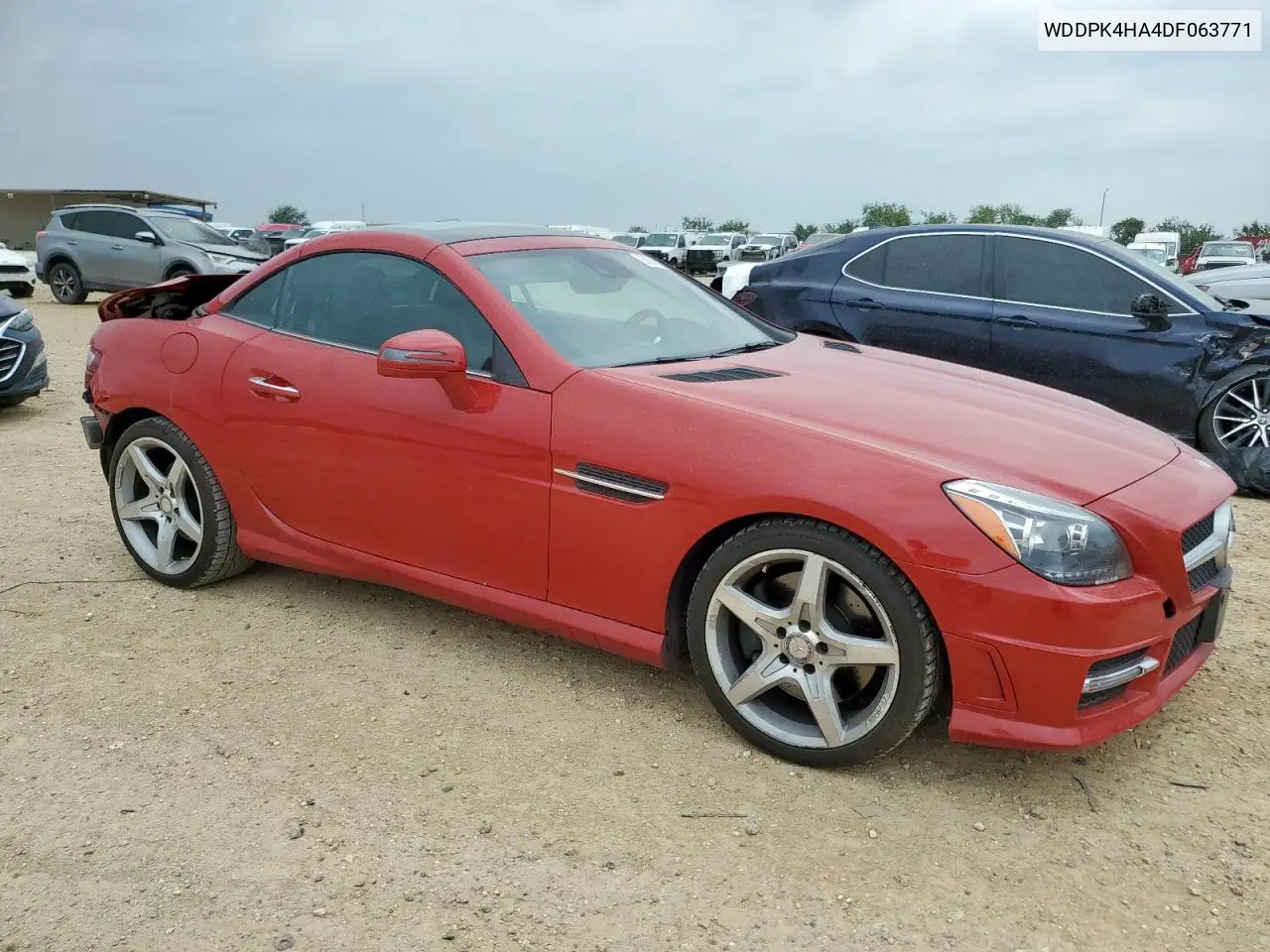 2013 Mercedes-Benz Slk 250 VIN: WDDPK4HA4DF063771 Lot: 55578295