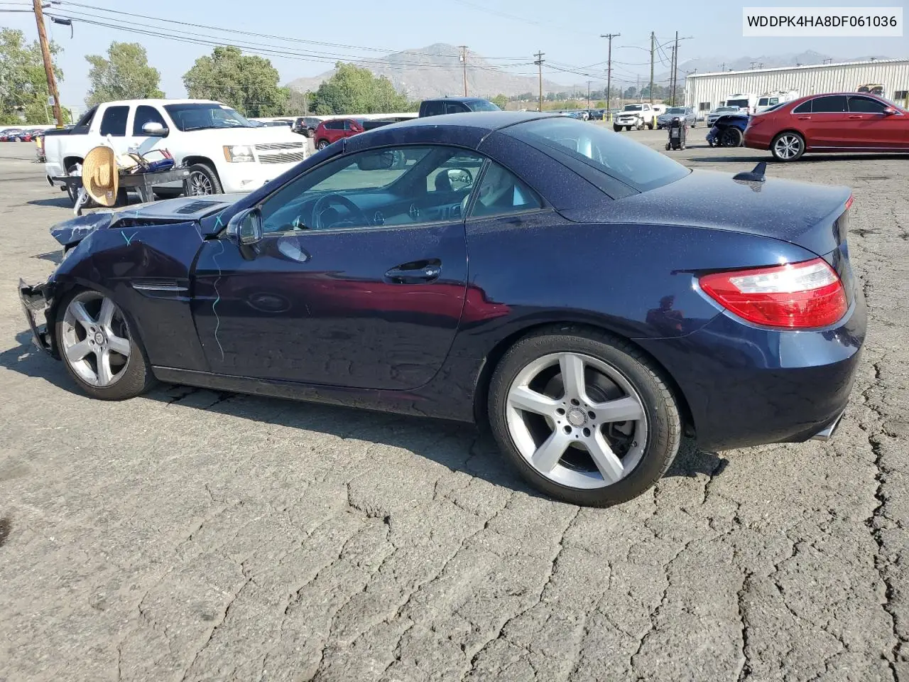 2013 Mercedes-Benz Slk 250 VIN: WDDPK4HA8DF061036 Lot: 55662795