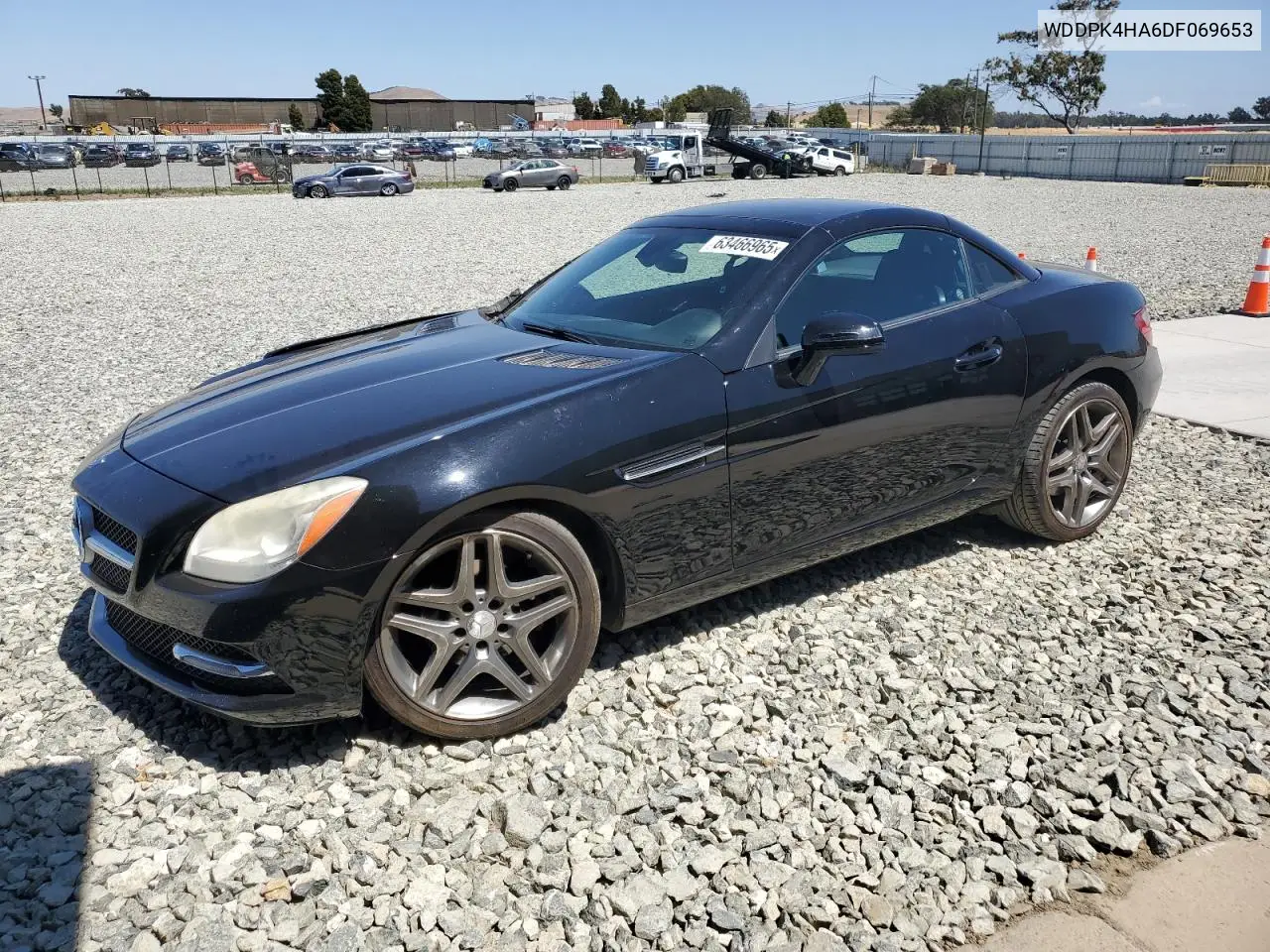 2013 Mercedes-Benz Slk 250 VIN: WDDPK4HA6DF069653 Lot: 63466965