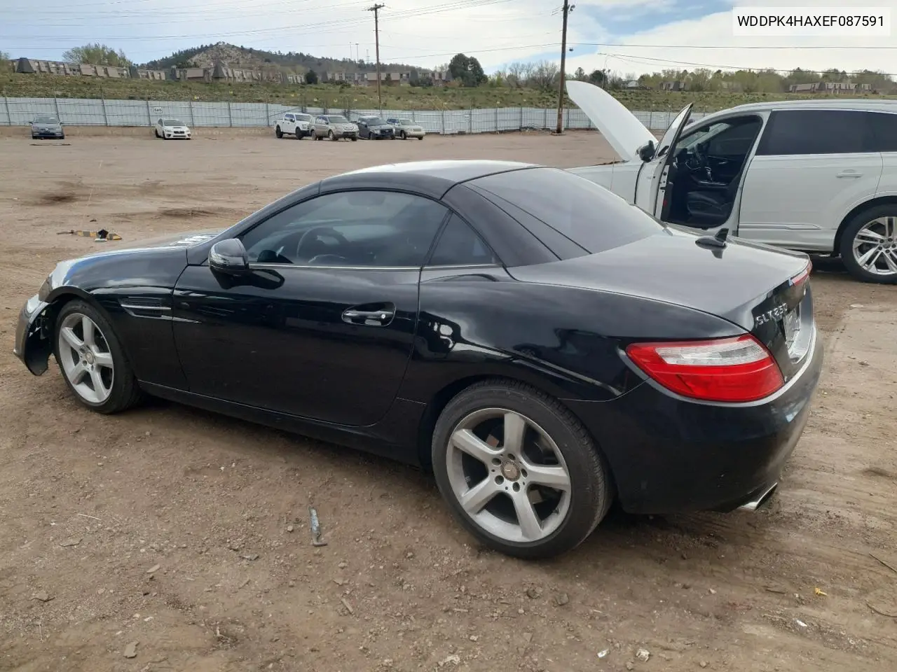 2014 Mercedes-Benz Slk 250 VIN: WDDPK4HAXEF087591 Lot: 54190795