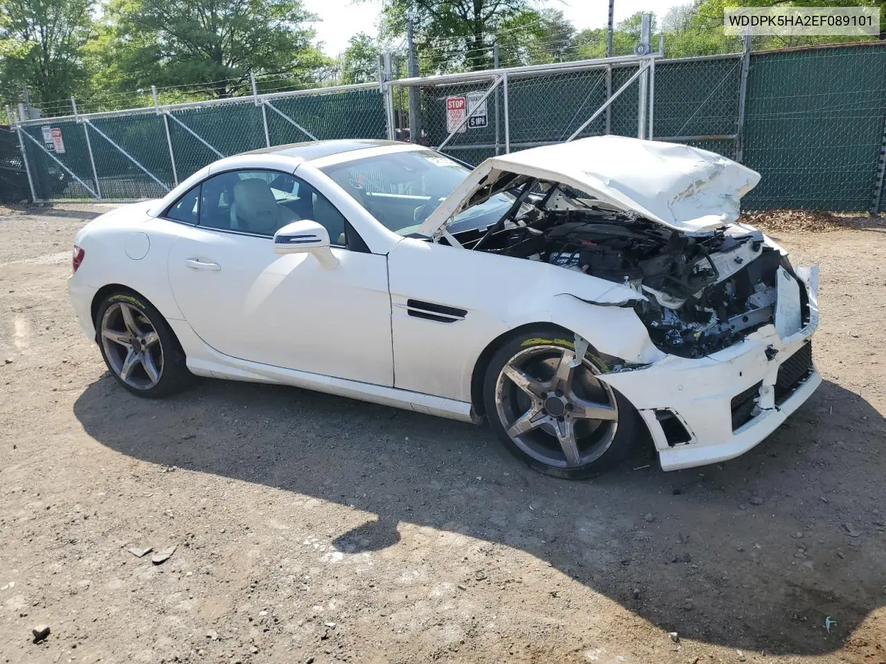 2014 Mercedes-Benz Slk 350 VIN: WDDPK5HA2EF089101 Lot: 54972155