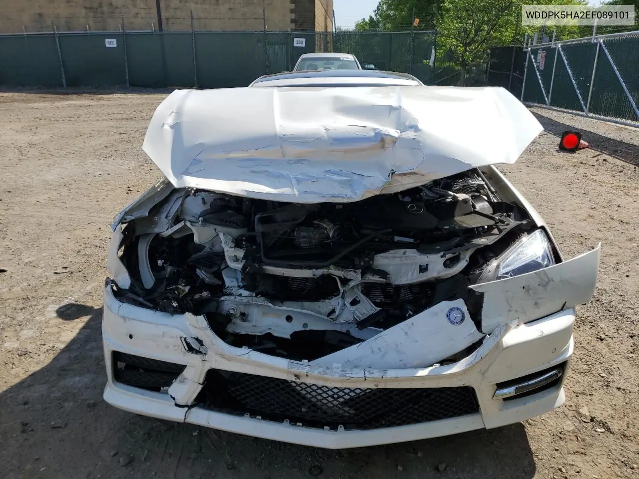 2014 Mercedes-Benz Slk 350 VIN: WDDPK5HA2EF089101 Lot: 54972155