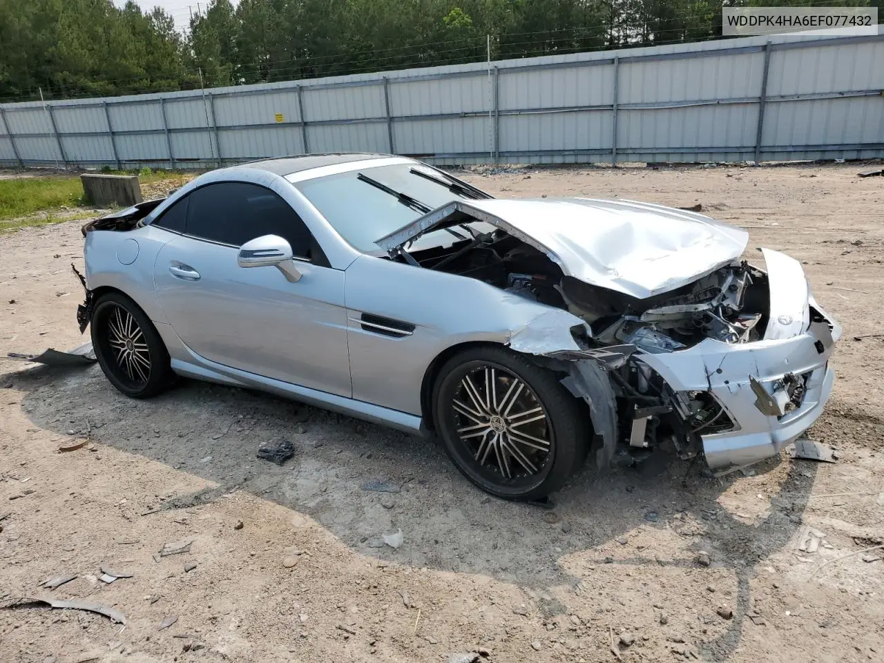 2014 Mercedes-Benz Slk 250 VIN: WDDPK4HA6EF077432 Lot: 58894045