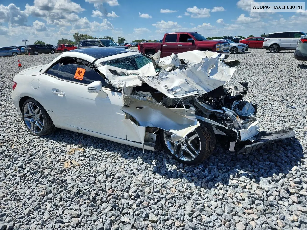 2014 Mercedes-Benz Slk 250 VIN: WDDPK4HAXEF080141 Lot: 60425165
