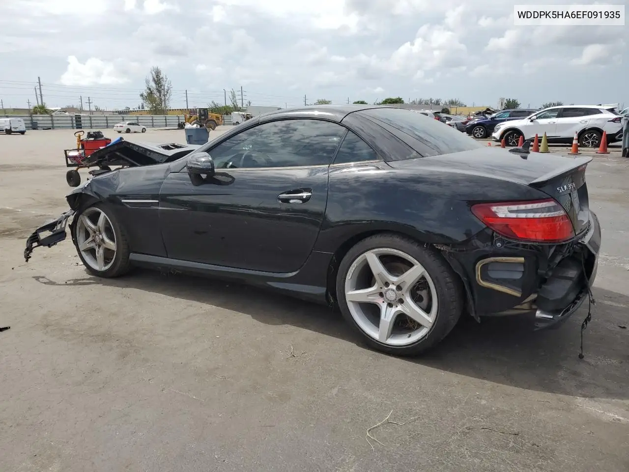 2014 Mercedes-Benz Slk 350 VIN: WDDPK5HA6EF091935 Lot: 62969735