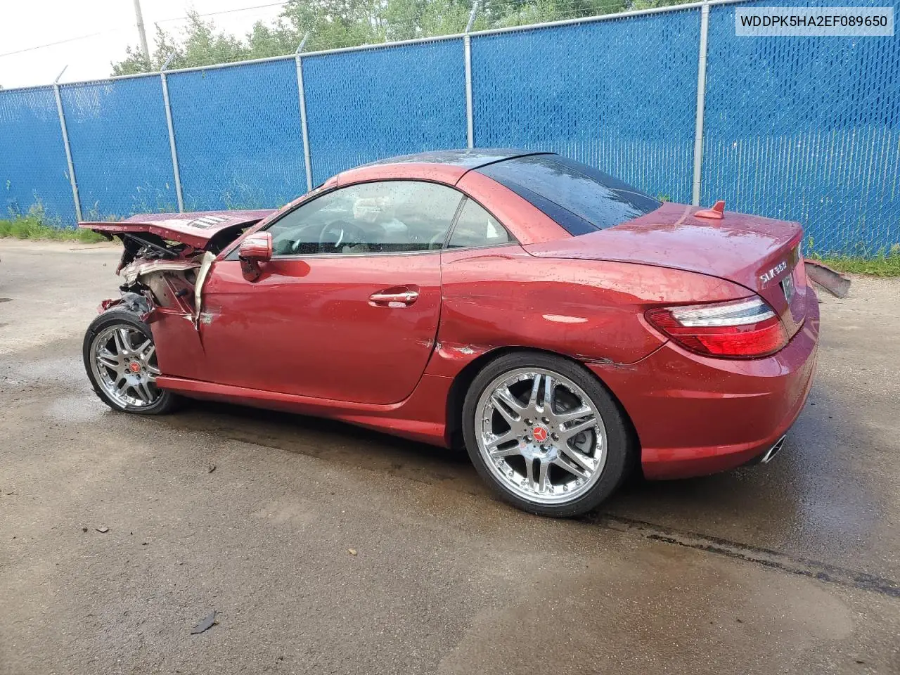 2014 Mercedes-Benz Slk 350 VIN: WDDPK5HA2EF089650 Lot: 63181655