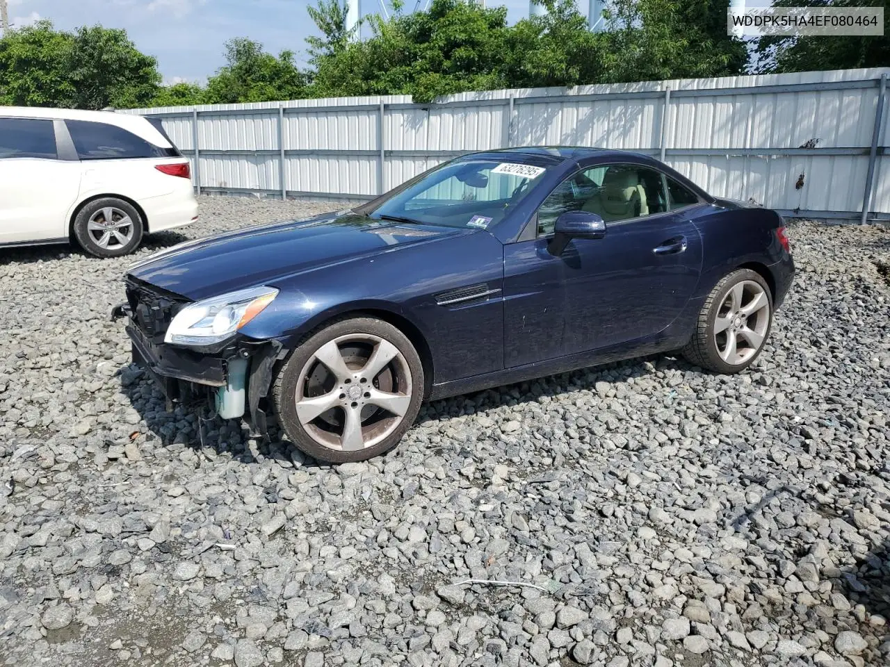 2014 Mercedes-Benz Slk 350 VIN: WDDPK5HA4EF080464 Lot: 63276295
