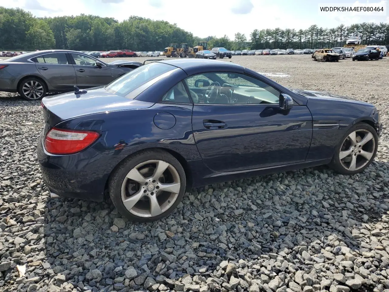 2014 Mercedes-Benz Slk 350 VIN: WDDPK5HA4EF080464 Lot: 63276295