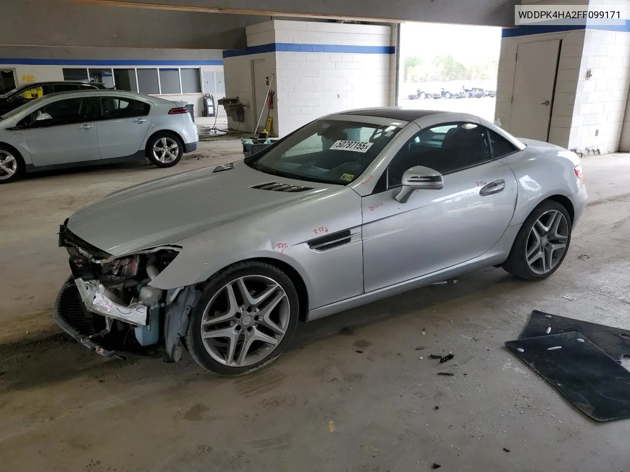 2015 Mercedes-Benz Slk 250 VIN: WDDPK4HA2FF099171 Lot: 50797155