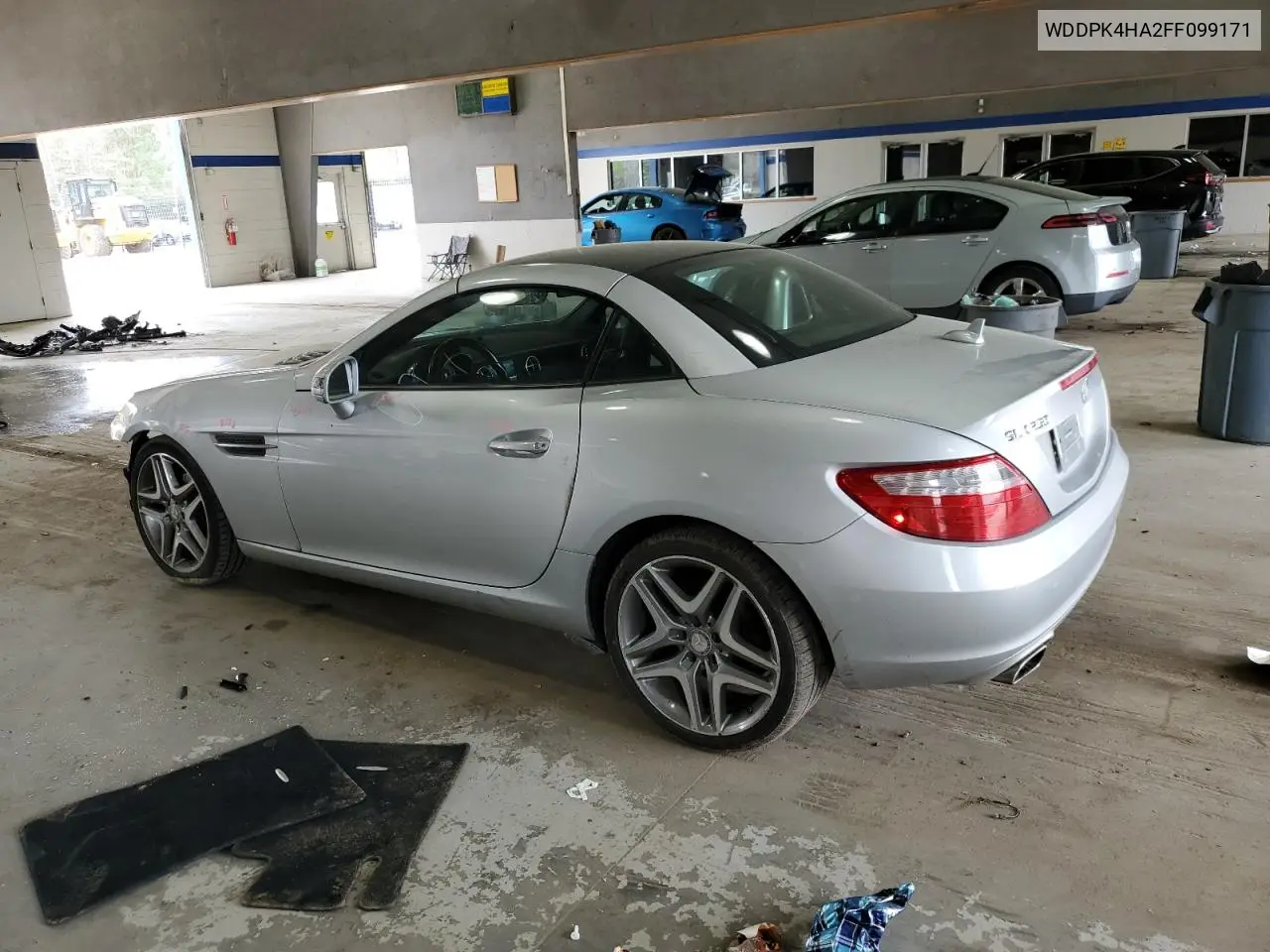 2015 Mercedes-Benz Slk 250 VIN: WDDPK4HA2FF099171 Lot: 50797155