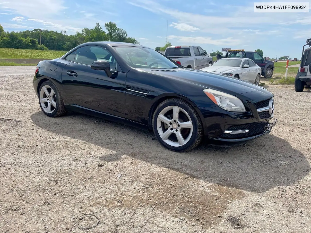 2015 Mercedes-Benz Slk 250 VIN: WDDPK4HA1FF098934 Lot: 55996085