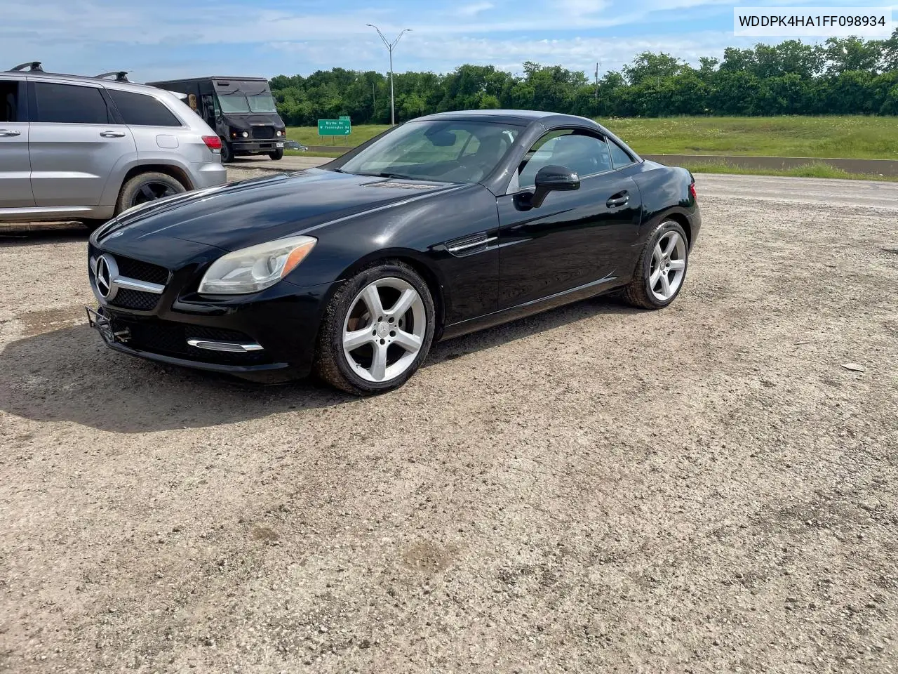 2015 Mercedes-Benz Slk 250 VIN: WDDPK4HA1FF098934 Lot: 55996085