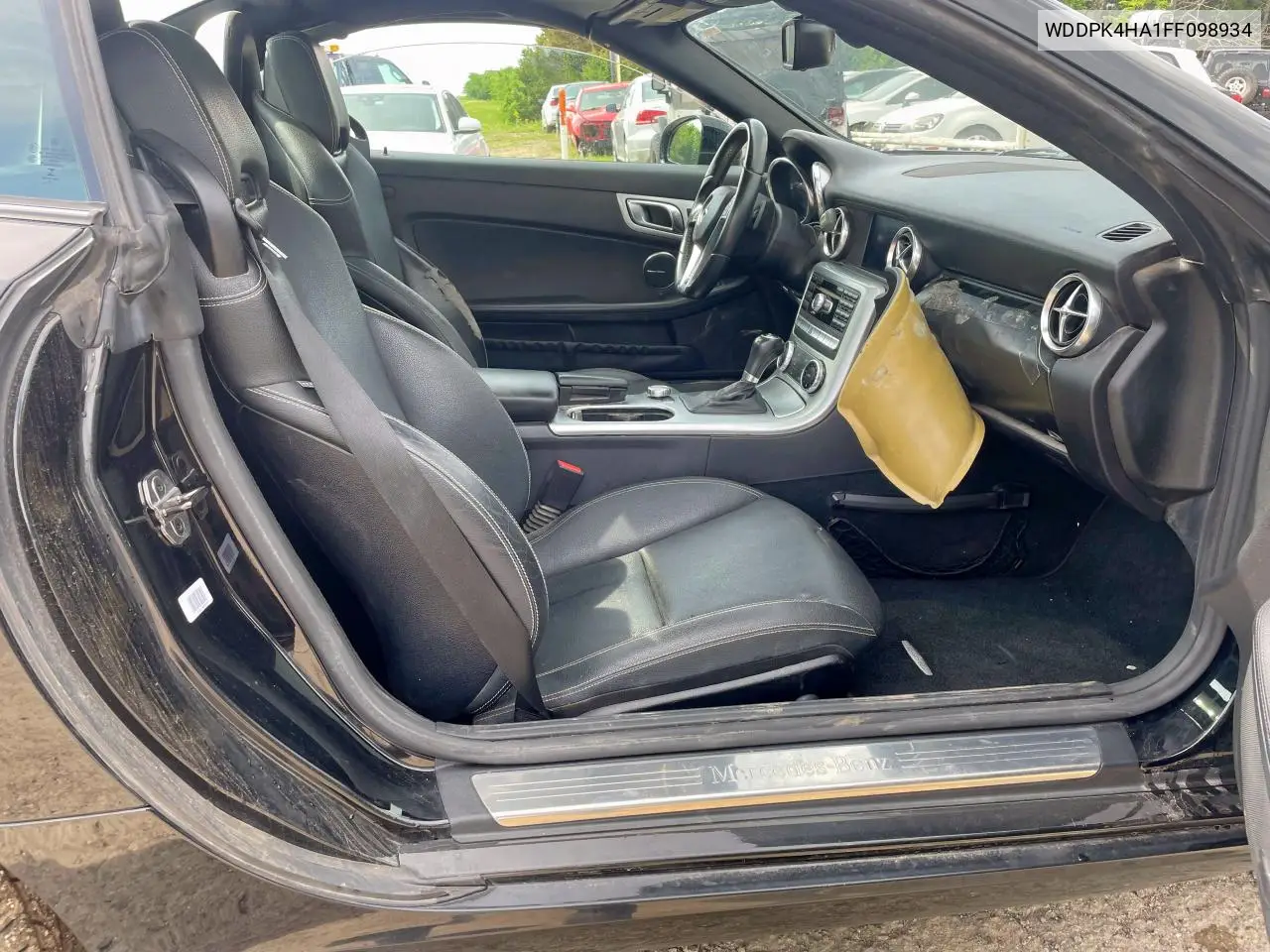 2015 Mercedes-Benz Slk 250 VIN: WDDPK4HA1FF098934 Lot: 55996085