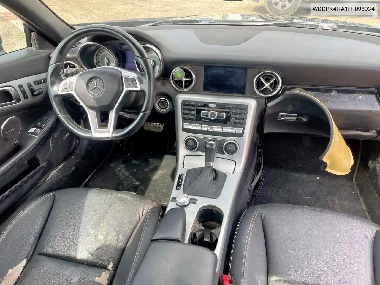 2015 Mercedes-Benz Slk 250 VIN: WDDPK4HA1FF098934 Lot: 55996085