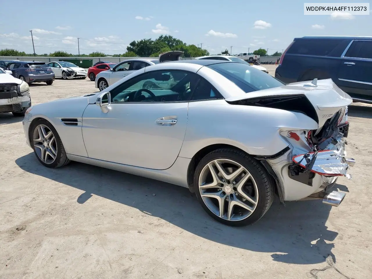 2015 Mercedes-Benz Slk 250 VIN: WDDPK4HA4FF112373 Lot: 60983345