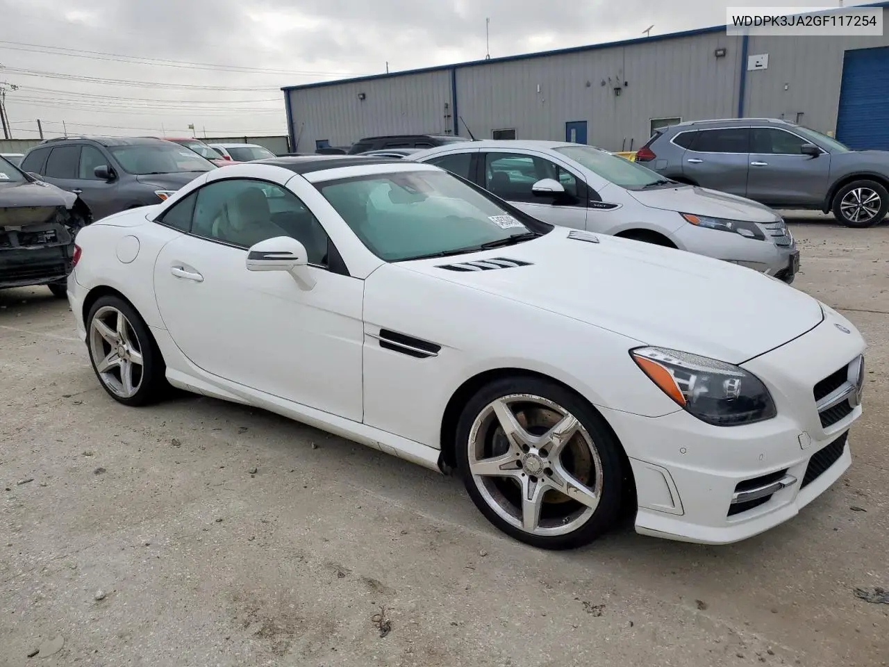 2016 Mercedes-Benz Slk 300 VIN: WDDPK3JA2GF117254 Lot: 54530495