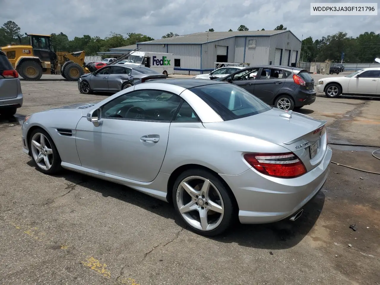 2016 Mercedes-Benz Slk 300 VIN: WDDPK3JA3GF121796 Lot: 59791585