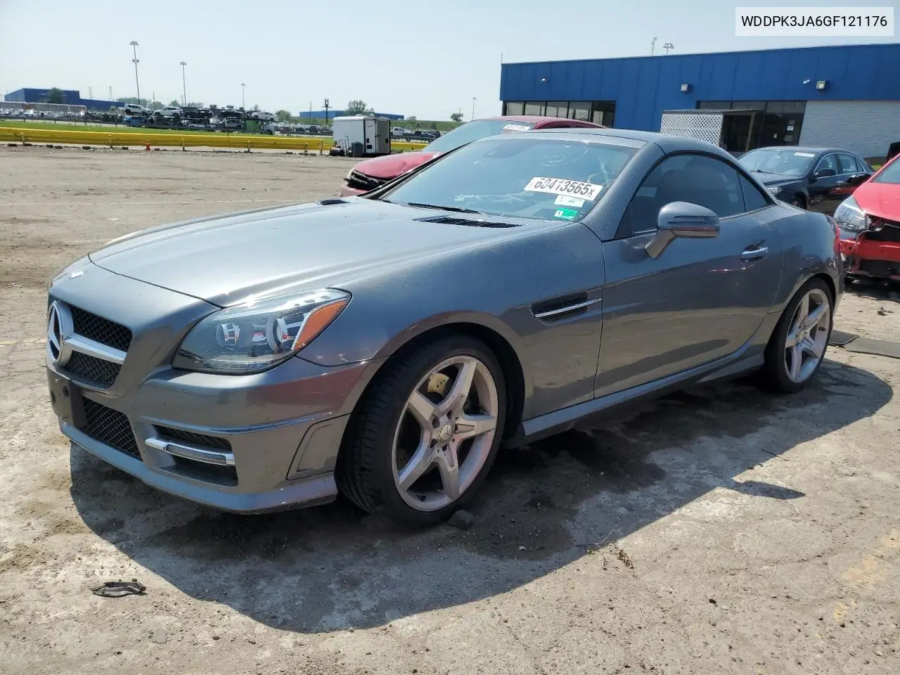 2016 Mercedes-Benz Slk 300 VIN: WDDPK3JA6GF121176 Lot: 60413565