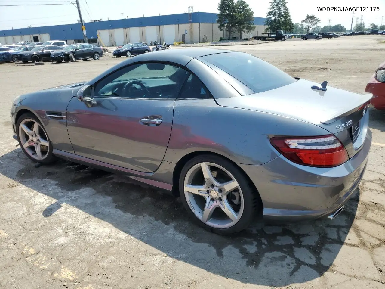 2016 Mercedes-Benz Slk 300 VIN: WDDPK3JA6GF121176 Lot: 60413565