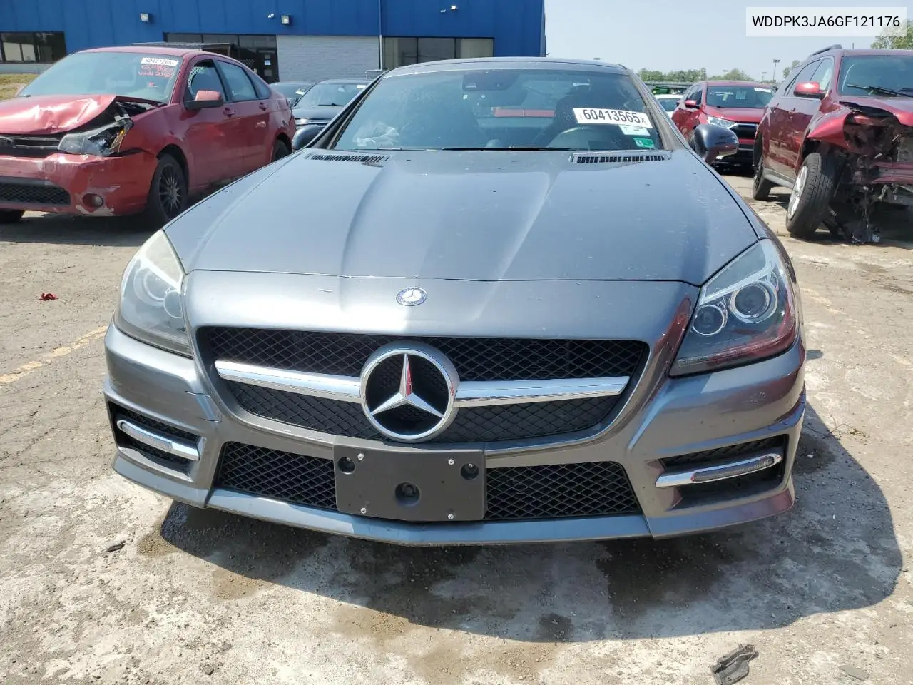 2016 Mercedes-Benz Slk 300 VIN: WDDPK3JA6GF121176 Lot: 60413565