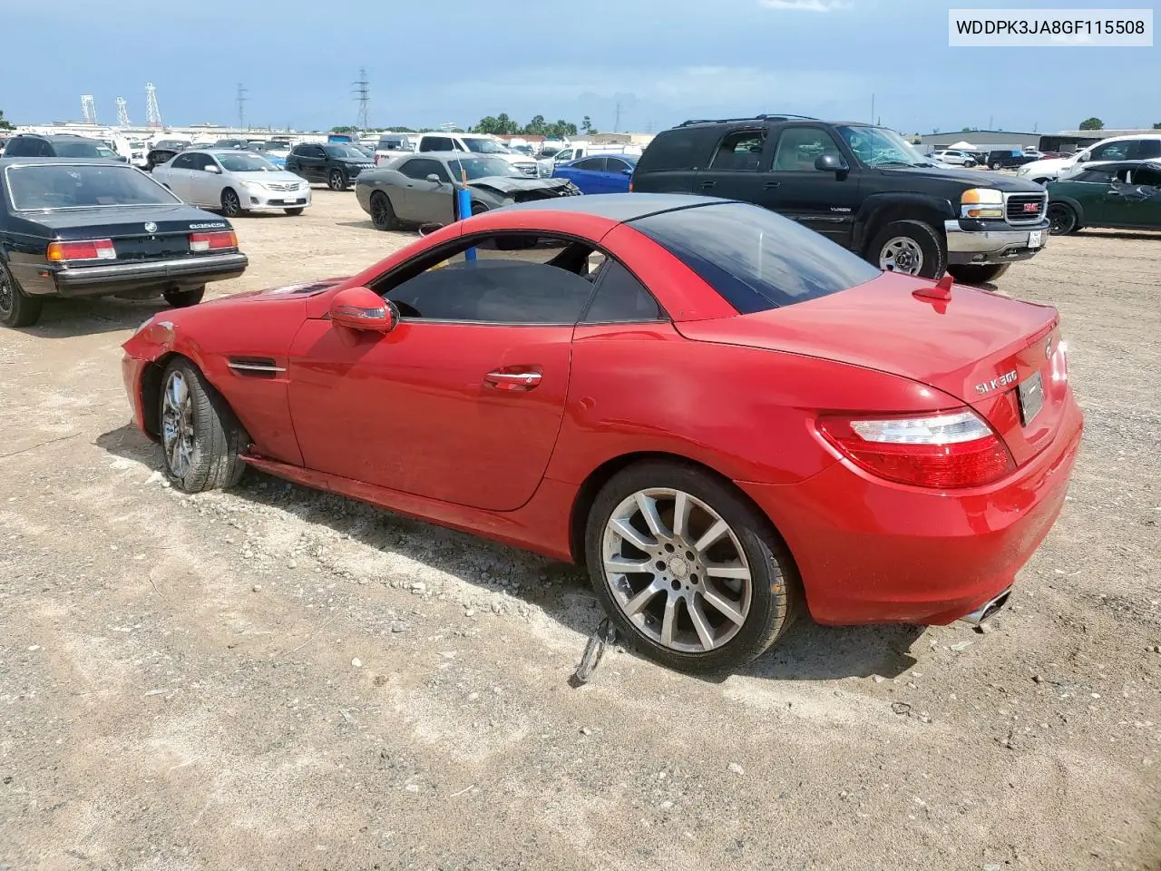 wddpk3ja8gf115508 WDDPK3JA8GF115508 2016 Mercedes-Benz Slk 300