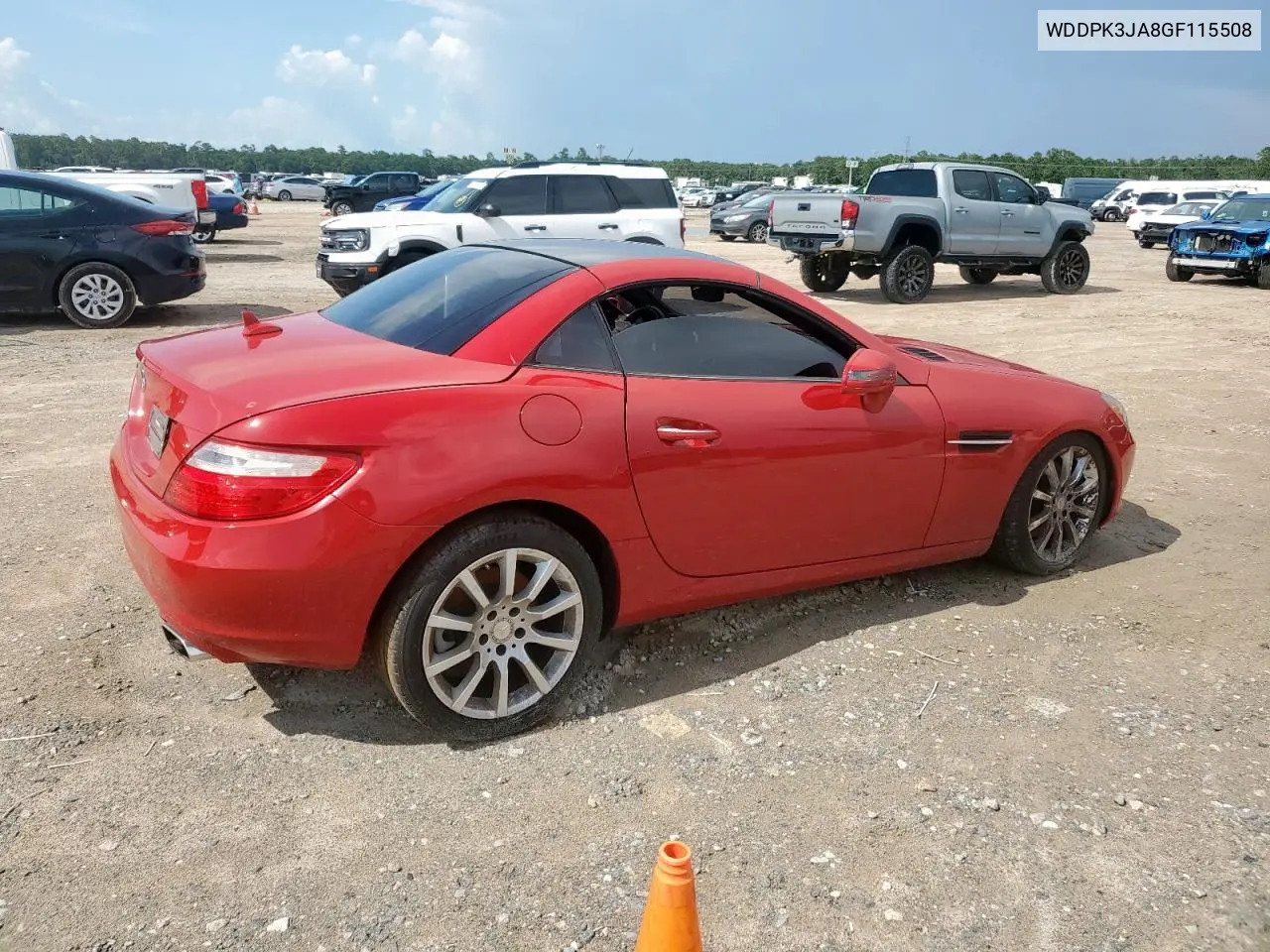 wddpk3ja8gf115508 WDDPK3JA8GF115508 2016 Mercedes-Benz Slk 300