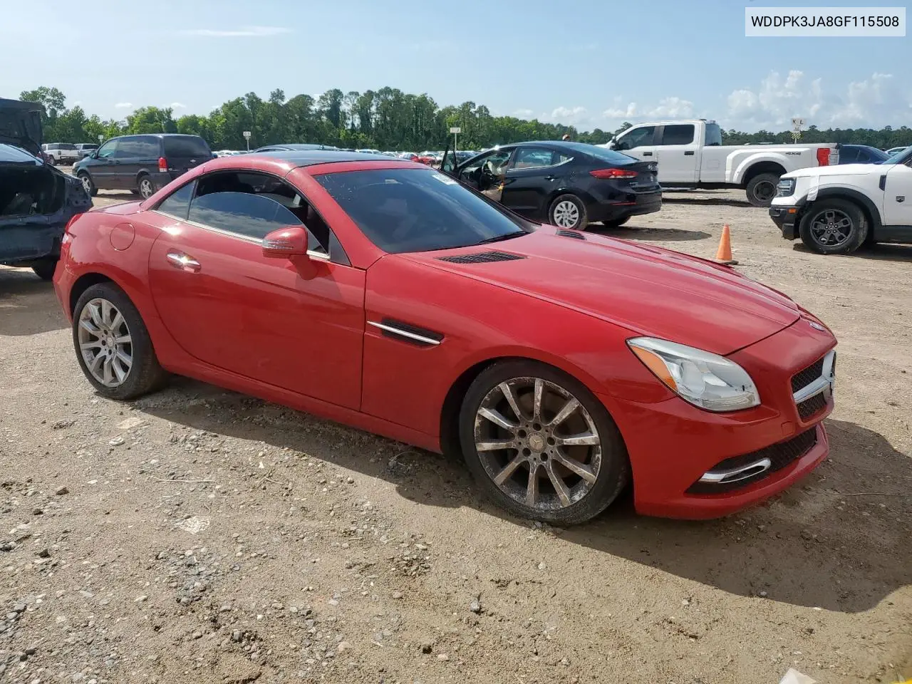 wddpk3ja8gf115508 WDDPK3JA8GF115508 2016 Mercedes-Benz Slk 300