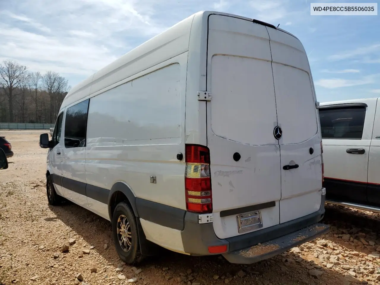 2011 Mercedes-Benz Sprinter 2500 VIN: WD4PE8CC5B5506035 Lot: 49916145