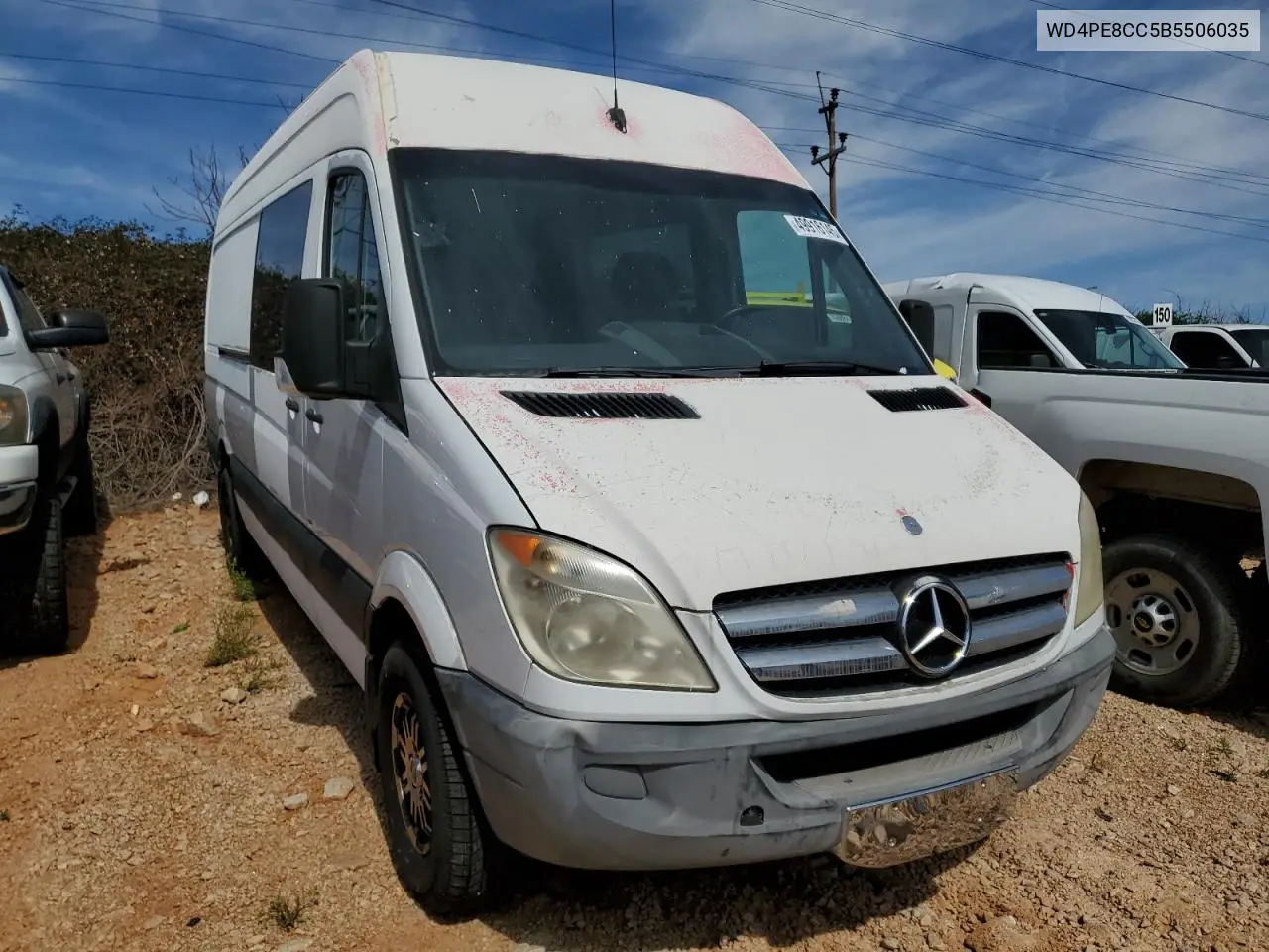 2011 Mercedes-Benz Sprinter 2500 VIN: WD4PE8CC5B5506035 Lot: 49916145