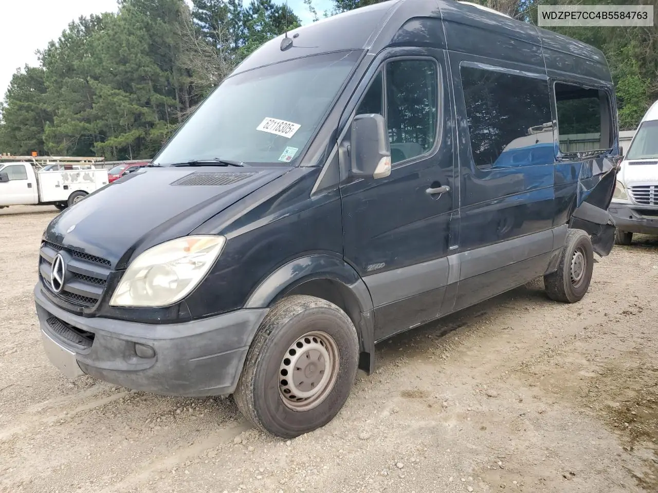 2011 Mercedes-Benz Sprinter 2500 VIN: WDZPE7CC4B5584763 Lot: 62118305