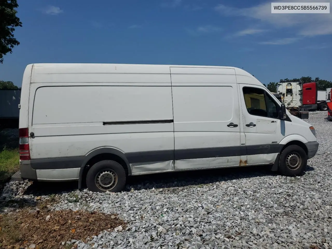 2011 Mercedes-Benz Sprinter 2500 VIN: WD3PE8CC5B5566739 Lot: 62570895