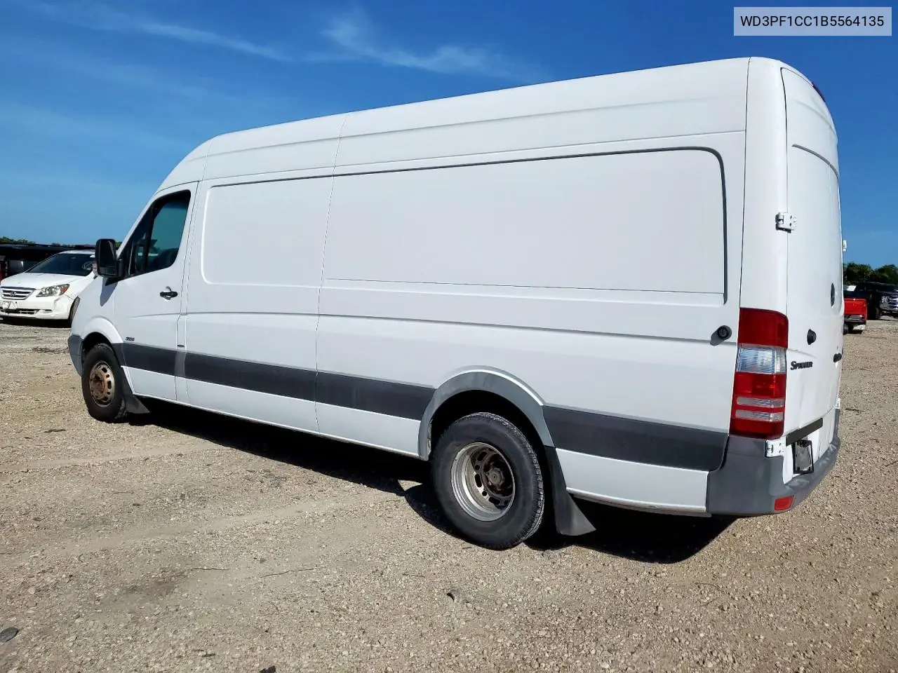2011 Mercedes-Benz Sprinter 3500 VIN: WD3PF1CC1B5564135 Lot: 62741125