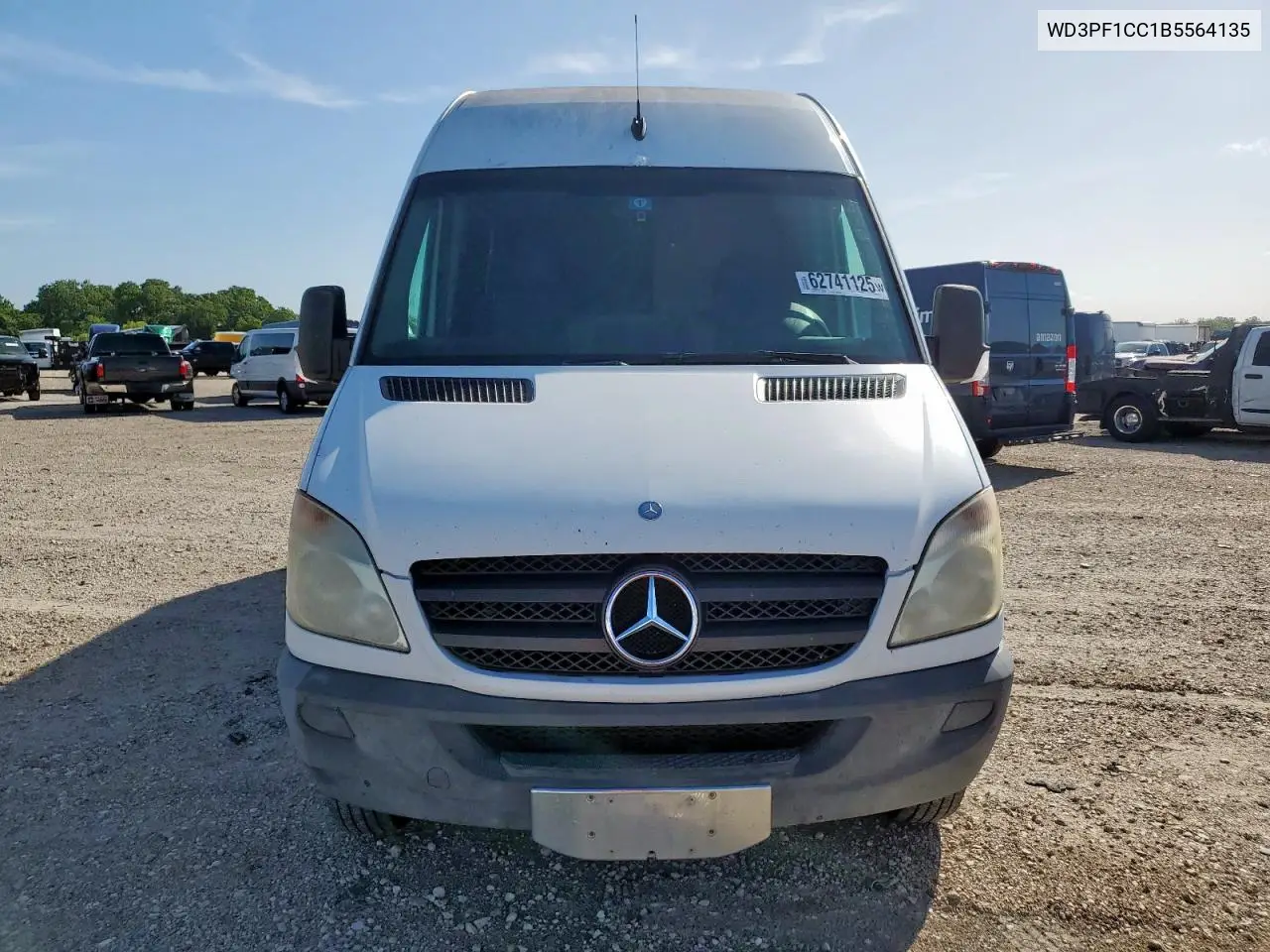 2011 Mercedes-Benz Sprinter 3500 VIN: WD3PF1CC1B5564135 Lot: 62741125